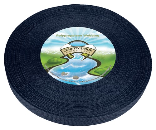 Navy blue webbing 30 - 1",